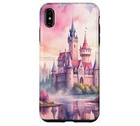 Magical Fairy Tale Pink Castle Reflections Case for iPhone XS Max