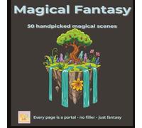 Magical Fantasy - A Cozy Chaos Coloring Book: An Introduction into a World of Whimsy & Wonder (Whimsy & Wonder: Printable Portals to Quiet Magic)
