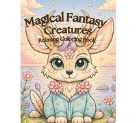 Magical Fantasy Creatures Coloring Book: Relaxing and Cozy Designs for Calm and Creative Moments