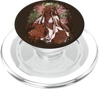 Magical Fantasy Fairy Tale Fee Elf with Wings Deer in Forest PopSockets PopGrip for MagSafe