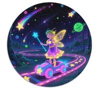Magical Forest Fairy Jigsaw Puzzles Puzzle for Adults Kids. 1000 Piece Magical Forest Fairy Whimsical Challenge Toy Educational Game Home Decoration for Educational Games Gifts 1000pcs (67.5x67.5cm)