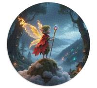 Magical Forest Fairy Jigsaw Puzzles Puzzle for Adults Kids. 1000 Pieces Magical Forest Fairy Great Gifts Challenge Toy Educational Games Home Decoration for Adults& Kids Age 14 Years Up 1000pcs (67.5x