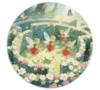 Magical Forest Fairy Jigsaw Puzzles Puzzle for Adults Kids. 1000 Pieces Magical Forest Fairy Whimsical Challenge Toy Educational Games Home Decoration for Educational Games Gifts 1000pcs (67.5x67.5cm)