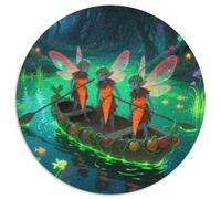 Magical Forest Fairy Jigsaw Puzzles Puzzles for Adults Kids. 1000 Pieces Magical Forest Fairy Whimsical Challenge Toy Educational Game Home Decoration for Adults& Kids Age 14 Years Up 1000pcs (67.5x67