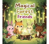 Magical Forest Friends: 50 echanting pages for Kids (Ages 3-8)