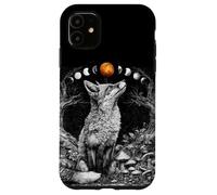 Magical Fox Moon Pagan Witchcraft Witchy Nature Case for iPhone 11