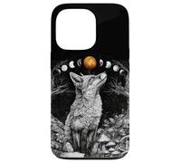 Magical Fox Moon Pagan Witchcraft Witchy Nature Case for iPhone 13 Pro
