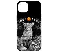 Magical Fox Moon Pagan Witchcraft Witchy Nature Case for iPhone 14 Plus