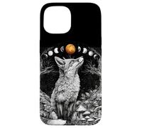Magical Fox Moon Pagan Witchcraft Witchy Nature Case for iPhone 15