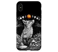Magical Fox Moon Pagan Witchcraft Witchy Nature Case for iPhone XS Max