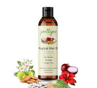 Magical Hair Oil For Hair Growth, Reduces Hair Fall & Dandruff | For Men & Women With Almond, Bhringraj, Amla, Onion Seed, Coconut Oil | 100 ml