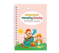 Magical Handwriting Practice Book Art Drawing Mathematical Operations Letter Number Writing Workbook for Kid Preschooler Preschool Writing Skills Workbook