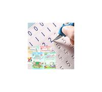 Magical Handwriting Workbooks Practice Copybook, Magic Calligraphy That Can Be Reused Handwriting Copybook Tracing Book (Enlarged-Version 4books+Pens)