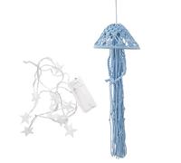 Magical Jellyfish Hanging Charm Bedroom Ceiling Ornament for Children ' s Spaces, Easy Installation Cotton Rope Kids Friendly Room