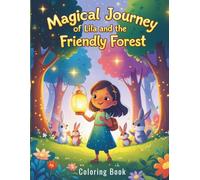 Magical Journey of Lila and the Friendly Forest: Coloring Book