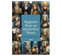 Magical journey to mystical beings. Celtic fantasy figures UK-Version (Wall Calendar 2026 DIN A4 Portrait), CALVENDO 12 Month Wall Calendar