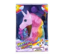 Magical Kingdom Unicorn Styling Head - Pink