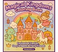 Magical Kingdoms Kids Coloring Book: Enchanted Castles, Cozy Dragons & Fairy Friends