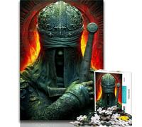 Magical Knight 1000 Piece Jigsaw Puzzle for Adults Teens,Challenging To Complete But Fun And Humorous with Matching Poster And Trivia Sheet (38x26cm)