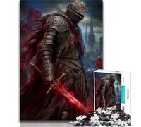Magical Knight 1000 Piece Jigsaw Puzzles for Adults,Stress Reliever Difficult Challenge Deal As Gifts for The Whole Family (38x26cm)