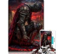 Magical Knight Jigsaw Puzzles for Teenagers 1000 Jigsaws,Staycation Kill Time Every Piece Is Unique - Challenging Family Fun Game 38x26cm