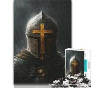 Magical Knight Jigsaws Puzzles 1000 Pieces for Teenagers Gifts,Educational Games Home Decoration Deal As Gifts for The Whole Family (50x75cm)