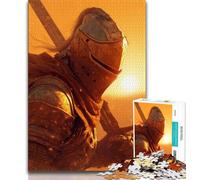Magical Knight Puzzles 1000 Pieces for Teenagers,Challenging Game And Family Play with Fully Interlocking Randomly Shaped Pieces (38x26cm)