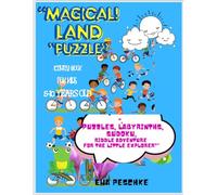 Magical Land Puzzle, Activity Book for Kids 5-10 Years Old: Puzzles, Labirynts, Sudoku, Ridle Adventure For The Little Explorers
