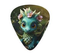 Magical little menglong Guitar picks in thin, medium, and thick sizes, 12-piece set, suitable for electric guitar and various instruments