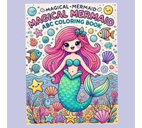 Magical Mermaid ABC Coloring Book