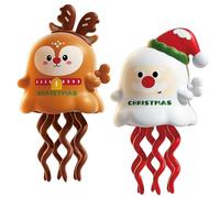Magical Mini Dancing Ghost, Christmas - Creative Twisting Clockwork Slide, Dance and Swinging 3D Clockwork Ghosts Toy, for Halloween&Christmas, Birthday Gifts (D+E)