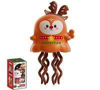 Magical Mini Dancing Ghost for Christmas - Creative Twisting Clockwork Slide，Halloween＆Christmas Ideal for Gifts, Color Box Packaging (C)