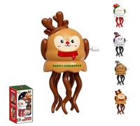 Magical Mini Dancing Ghost for Christmas,Wind-up Twist Ghost Christmas Interesting Toys, Mini Interactive Dancing Crawling Funny Ghost, Clockwork Sliding Creative Toy B