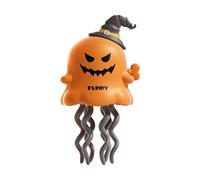 Magical Mini Dancing Ghost for Halloween Christmas, Wind-up Twist Ghost Christmas Interesting Toys, Dancing Crawling Funny Ghosts, Clockwork Sliding Creative Toy Gifts for Kids 4+ (Pumpkin)