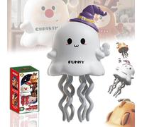 Magical Mini Dancing Ghosts-For Christmas,2025 Twisting Clockwork For Halloween,Dance And Swinging 3d Clockwork Ghosts,Color Boxs,Up Swing Dancer For Holiday Home Decorations,C