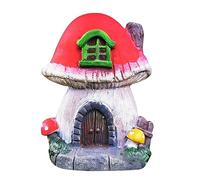 Magical miniature fairy doors made from yellow boxwood add charm to your garden or fairy land scene