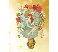 Magical Mirror Fairy Journal | Journals and Notebooks | 8.5x11 | 140 pages | Fantasy | Gifts | School Supplies
