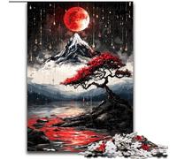 Magical Mount Fuji Jigsaw Puzzles for Teenagers 1000 Piece, Stress Reliever Difficult Challenge for Home Decoration for 14+ (50x75cm)