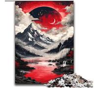 Magical Mount Fuji Jigsaws Puzzles 2000 Pieces for Adults Gifts, Stress Reliever Staycation Kill Time Parent-child Interaction (70x100cm)