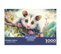 Magical Mouse Garden 1000 Piece Adults Puzzle Kids Age Games Puzzle Game Unique Gifts Challenge High Difficulty 38x26cm/1000pcs
