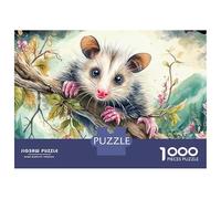 Magical Mouse Garden 1000 Piece Jigsaw Puzzle with Whimsical Design - A Charming Challenge for Adults And Kids Age 14 Years Up52x38cm/1000pcs