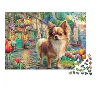 Magical Mouse Garden 300 Piece Beautiful Pictures Wooden Jigsaw Puzzle 300pcs (40x28cm) - Relaxing Brain Game, Educational Fun & Home Décor Challenge (Group Puzzle)