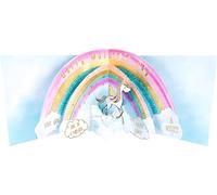 Magical Mummy Rainbow Riding Unicorns! Mother's Day Pop Up Greeting Card MPRC001