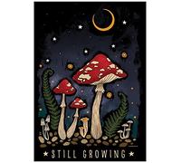 Magical Mushrooms Still Growing Mini Poster 32x44cm
