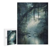 Magical Mysterious Forest Jigsaw Puzzle, 500 PCS, Relaxing Activity for Adults, A Creative Way to Unwind after A Busy Day, at Home