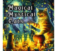 Magical Mystical Cats 2025: Monthly Planner Calendar | 15 magical scenes | World of enchantment and wonder | Best gift for cat lovers ...
