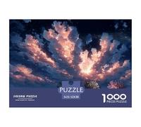 Magical Night Ocean Puzzle 52x38cm/1000pcs, - Family Educational Game, Stress-relief And Creative, Home Decoration Gift