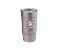 Magical Ninja Girl Warrior Princess Costume Birthday Party Stainless Steel Insulated Tumbler