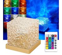 Magical Northern Lights for Your Room - Aurora Night Light Projector, 16 Colors & Rotating Water Ripple Effects, Remote Control LED Ambient Light for Party, Home Decor (Plug-in Version)