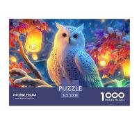 Magical OwlExpert-Level Jigsaw Puzzles for Adults A 1000-Piece (Advanced) Set of Seemingly Impossible, Hard, And Extremely Difficult Challenging Puzzle Educational Games - The Ultimate Test And Gift